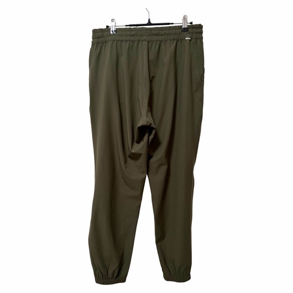Vuori Womens Weekend Jogger Pants Size L Olive Green Travel Athleisure Gym - Picture 2 of 7